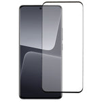 Sidohäftande härdat glasfilm för Xiaomi 13 Pro 5G, Fullskärm HD 3D böjt skärmskydd