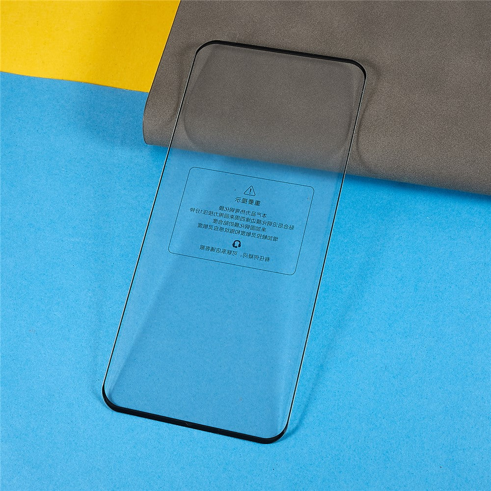 Sidohäftande härdat glasfilm för Xiaomi 13 Pro 5G, Fullskärm HD 3D böjt skärmskydd