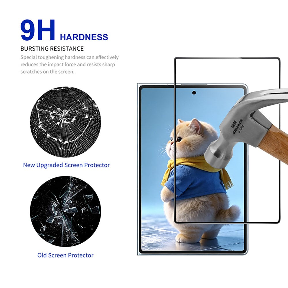 RURIHAI For Samsung Galaxy Z Fold8 Screen Protector High Aluminum-Silicon Glass Phone Screen Film
