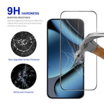 RURIHAI 10Pcs For Google Pixel 11 Pro / 11 / 10 Pro / 10 / 9 Pro / 9 Full Glue Screen Protector High Aluminium Silicon Glass Film, Ultrasonic Fingerprint Unlock