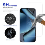 RURIHAI 10Pcs for Google Pixel 11 Pro / 11 / 10 Pro / 10 / 9 Pro / 9 Screen Protector 0.18mm 2.5D Medium Aluminum Glass Ultra Clear Film