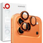 NORTHJO 1 Set For Honor 600 Pro 5G Tempered Glass Camera Lens Film CD Veins Metal Ring Lens Guard (Complete Coverage)