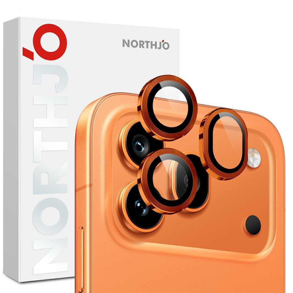 NORTHJO 1 Set For Honor 600 Pro 5G Tempered Glass Camera Lens Film CD Veins Metal Ring Lens Guard (Complete Coverage)