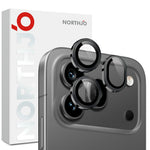 NORTHJO 1 Set For Honor 600 Pro 5G Tempered Glass Camera Lens Film CD Veins Metal Ring Lens Guard (Complete Coverage)