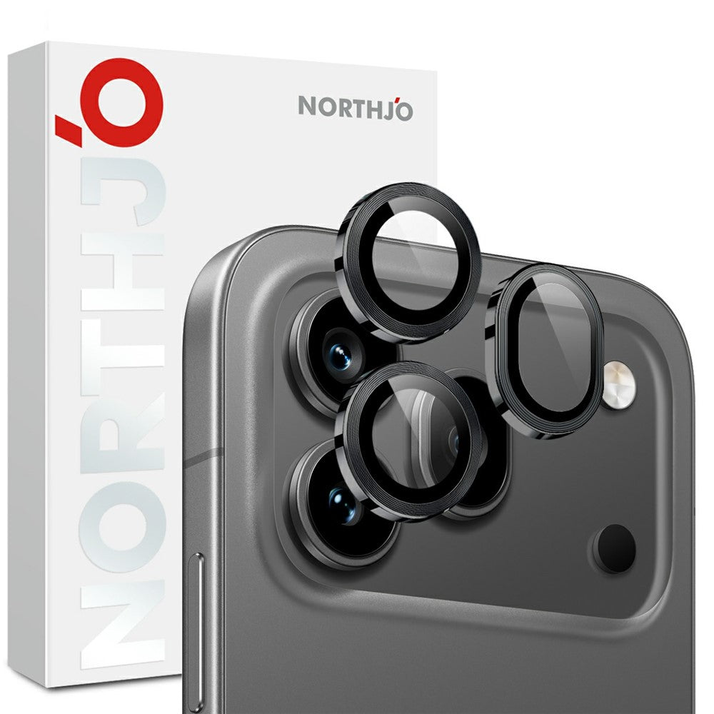 NORTHJO 1 Set For Honor 600 Pro 5G Tempered Glass Camera Lens Film CD Veins Metal Ring Lens Guard (Complete Coverage)