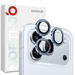 NORTHJO 1 Set For Honor 600 Pro 5G Tempered Glass Camera Lens Film CD Veins Metal Ring Lens Guard (Complete Coverage)