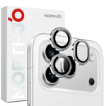 NORTHJO 1 Set For Honor 600 Pro 5G Tempered Glass Camera Lens Film CD Veins Metal Ring Lens Guard (Complete Coverage)