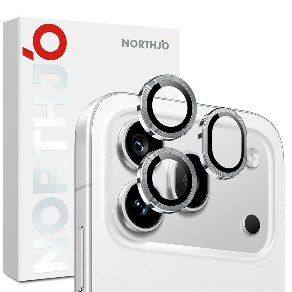 NORTHJO 1 Set For Honor 600 Pro 5G Tempered Glass Camera Lens Film CD Veins Metal Ring Lens Guard (Complete Coverage)