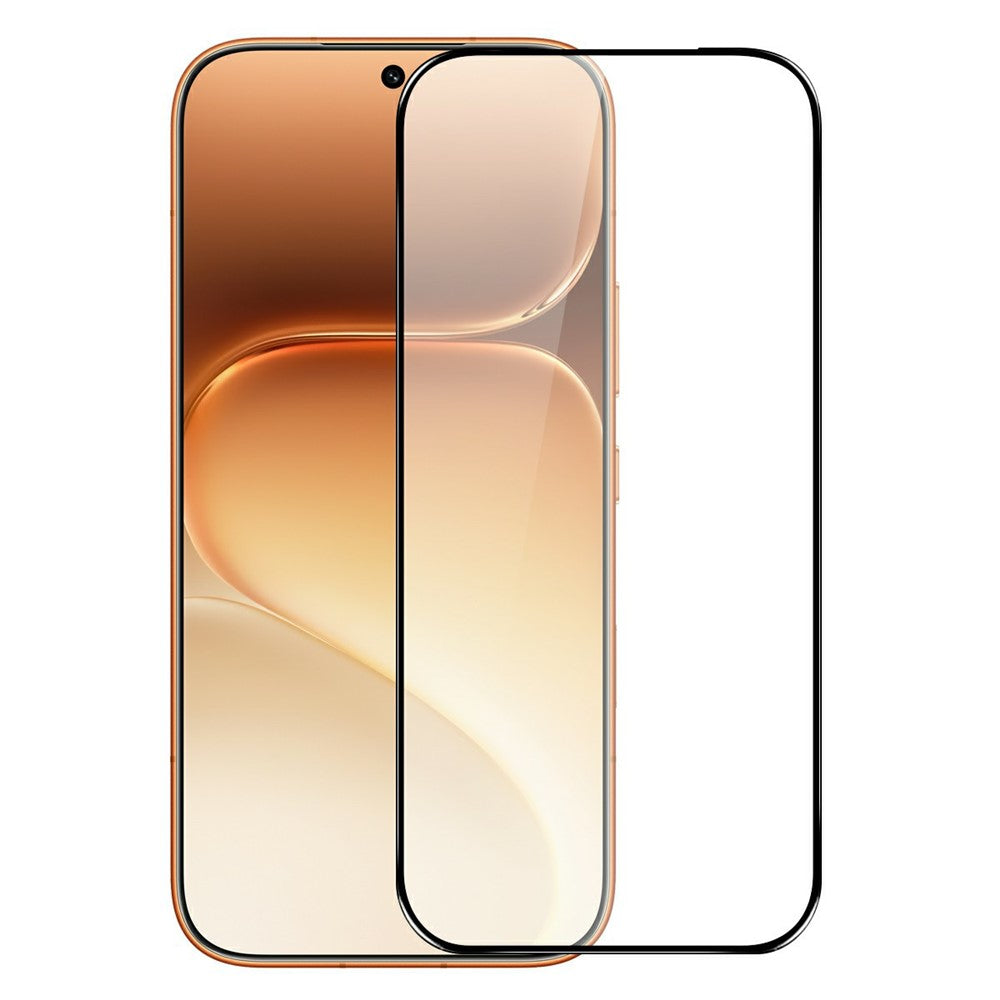 NORTHJO A++ For Honor 600 5G Screen Protector Silk Printing High Aluminum-Silicon Glass Film Support Fingerprint Unlock