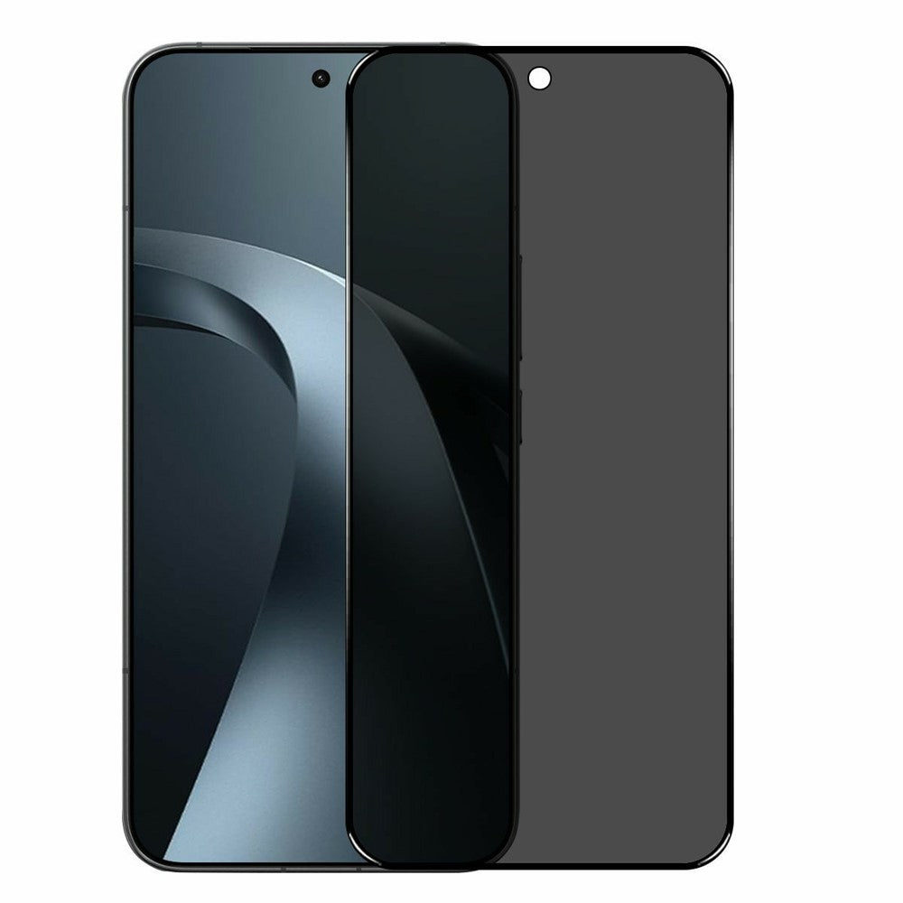 NORTHJO A++ För Xiaomi 17T Skärmskydd Sekretess Helhäftande Silk Tryck Anti-Spionage Härdat Glas Film