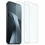 NORTHJO A+ 2Pcs For Xiaomi 17T Tempered Glass Screen Protector 0.3mm 2.5D HD Film (NOT Complete Covering)