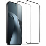 NORTHJO 2Pcs A+ For Xiaomi 17T Screen Protector Full Coverage 0.3mm 2.5D High Aluminum-silicon Glass Silk Printing Film