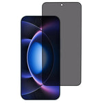 AMORUS For Xiaomi 17 Max Anti-Spy Full Screen Protector Silk Printing Full Glue Privacy High Aluminium-silicon Glass Film (Fingerprint Unlock)