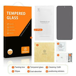 AMORUS For Xiaomi 17 Max Anti-Spy Full Screen Protector Silk Printing Full Glue Privacy High Aluminium-silicon Glass Film (Fingerprint Unlock)