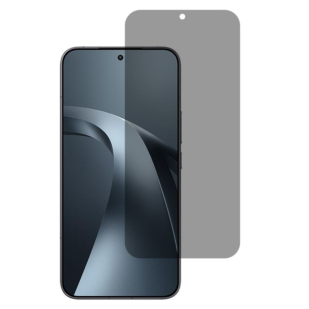 AMORUS For Xiaomi 17T Pro 2.5D Arc Edge Anti Spy Full Screen Protector High Aluminium-silicon Glass Film (Fingerprint Unlock)