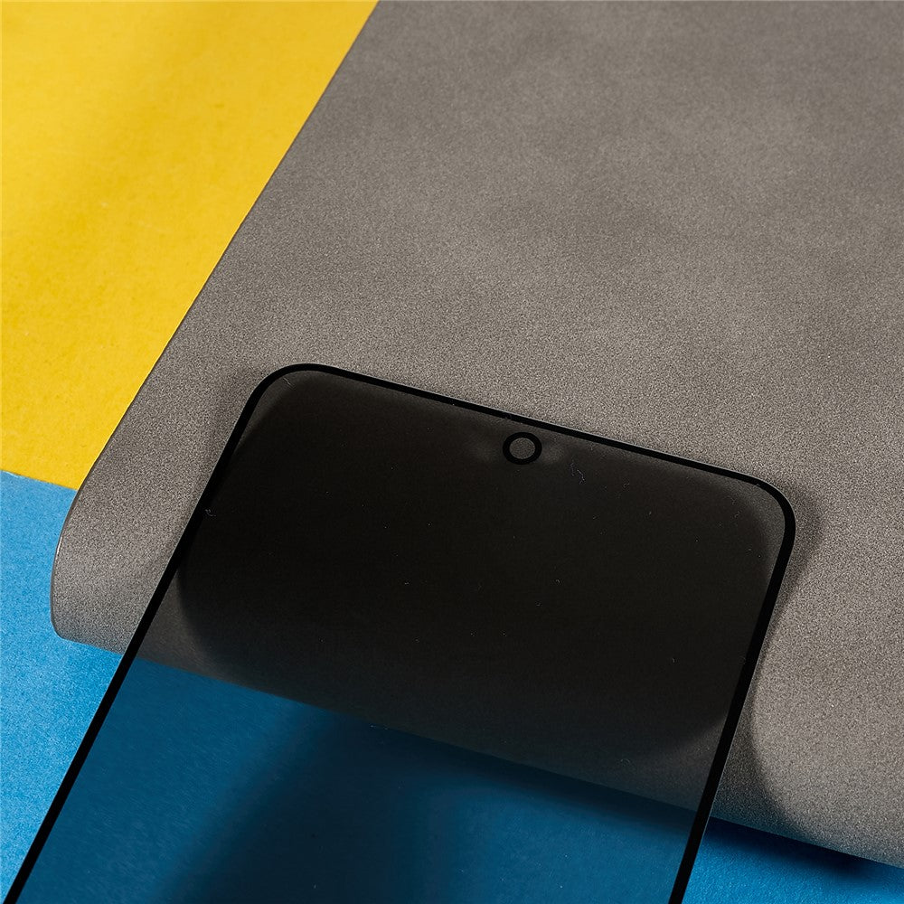 For Xiaomi 13 5G Anti-explosion Screen Protector, Anti-spy Silk Printing Complete Covering Side Glue Tempered Glass Film