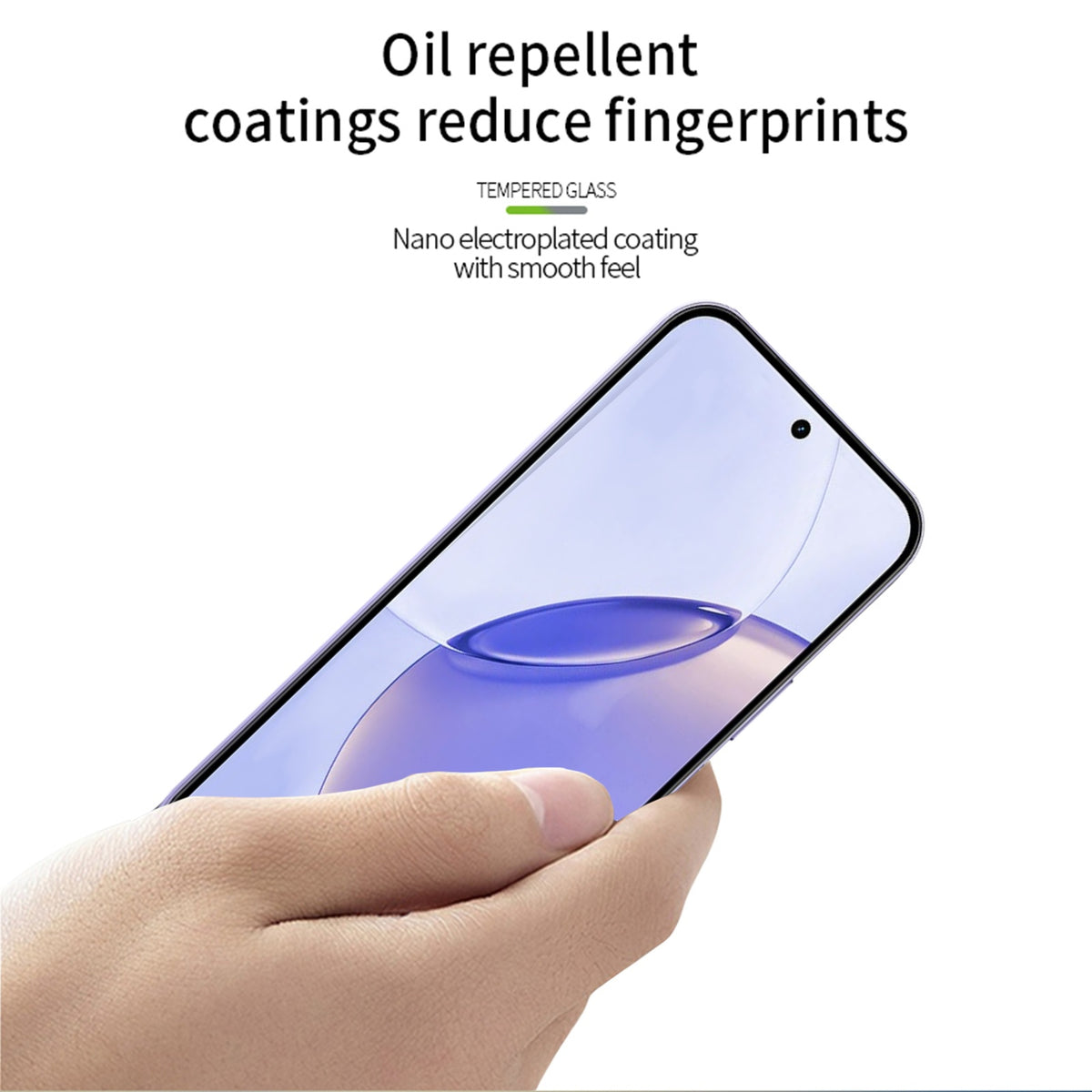 MOFI til Realme 16 Pro 5G Skærmbeskytter 9H Full Glue Fuld Dækning Høj Aluminium-Silicium Glasfilm