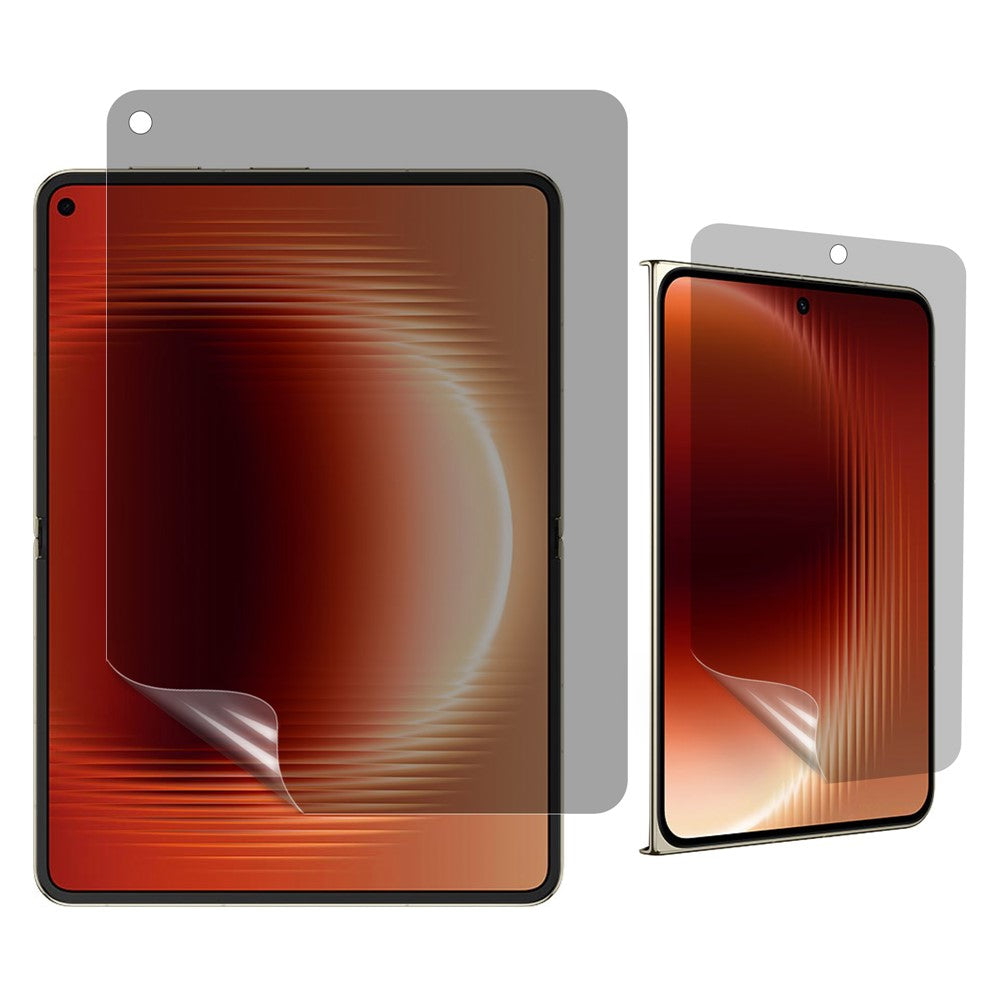 Huawei Pura X Max 180-graders sekretessskärmskydd TPU + PET inner- + ytterfilm