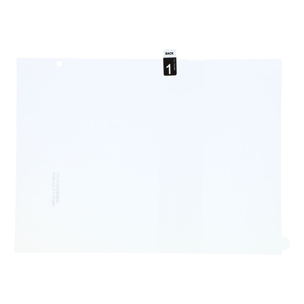 For Samsung Galaxy Z TriFold 5G Hydrogel Film Set Matte Anti-fingerprint Front + Inside TPU Screen Protector