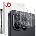 NORTHJO 2Pcs For Xiaomi 17T Tempered Glass Camera Lens Protector Clear 3D Integrated Full Coverage