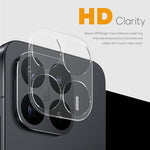 NORTHJO 2Pcs For Xiaomi 17T Tempered Glass Camera Lens Protector Clear 3D Integrated Full Coverage