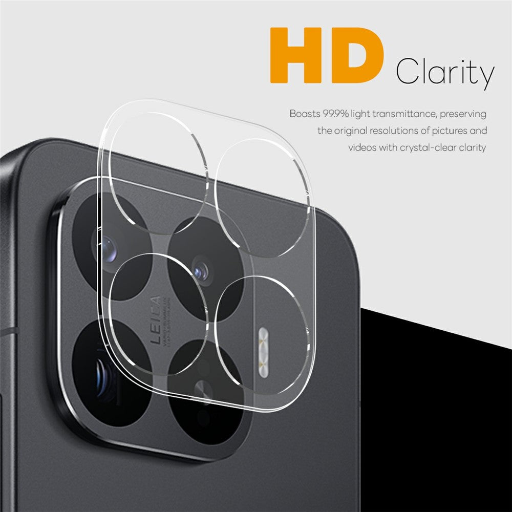 NORTHJO 2Pcs For Xiaomi 17T Tempered Glass Camera Lens Protector Clear 3D Integrated Full Coverage