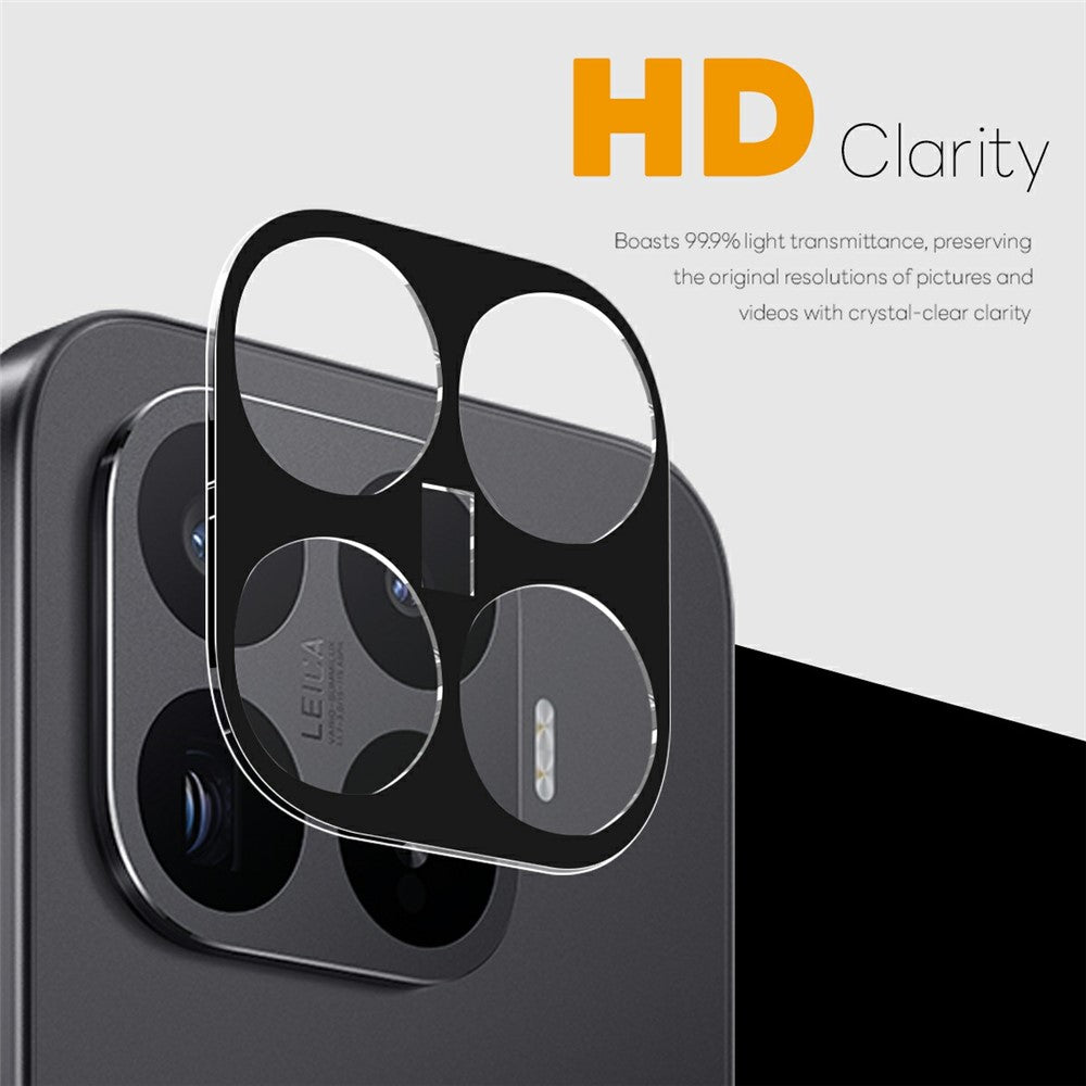 NORTHJO For Xiaomi 17T Camera Lens Protector Silk Printing 3D Clear Full Screen Tempered Glass Lens Film
