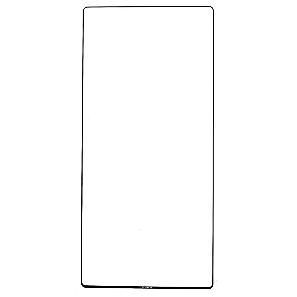 For Samsung Galaxy S23 Ultra Full Coverage Screen Protector Full Glue High Clarity Scratch Resistant Tempered Glass Film, Support Face Unlock