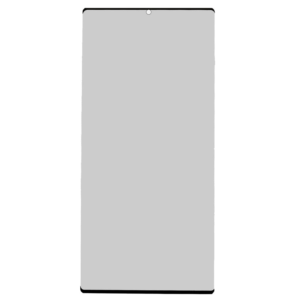 For Samsung Galaxy S23 Ultra Anti-Spy Full Glue Screen Protector Full Cover Silk Printing Tempered Glass Film, Support Face Unlock