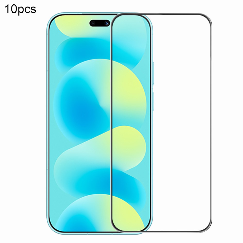 RURIHAI 10 stk. til Huawei Nova 16 Pro 5G / 16 Ultra 5G hærdet aluminiums-siliciumglasfilm med fuldlimning, 0,26 mm, 2,5D fuldskærmsbeskyttelse