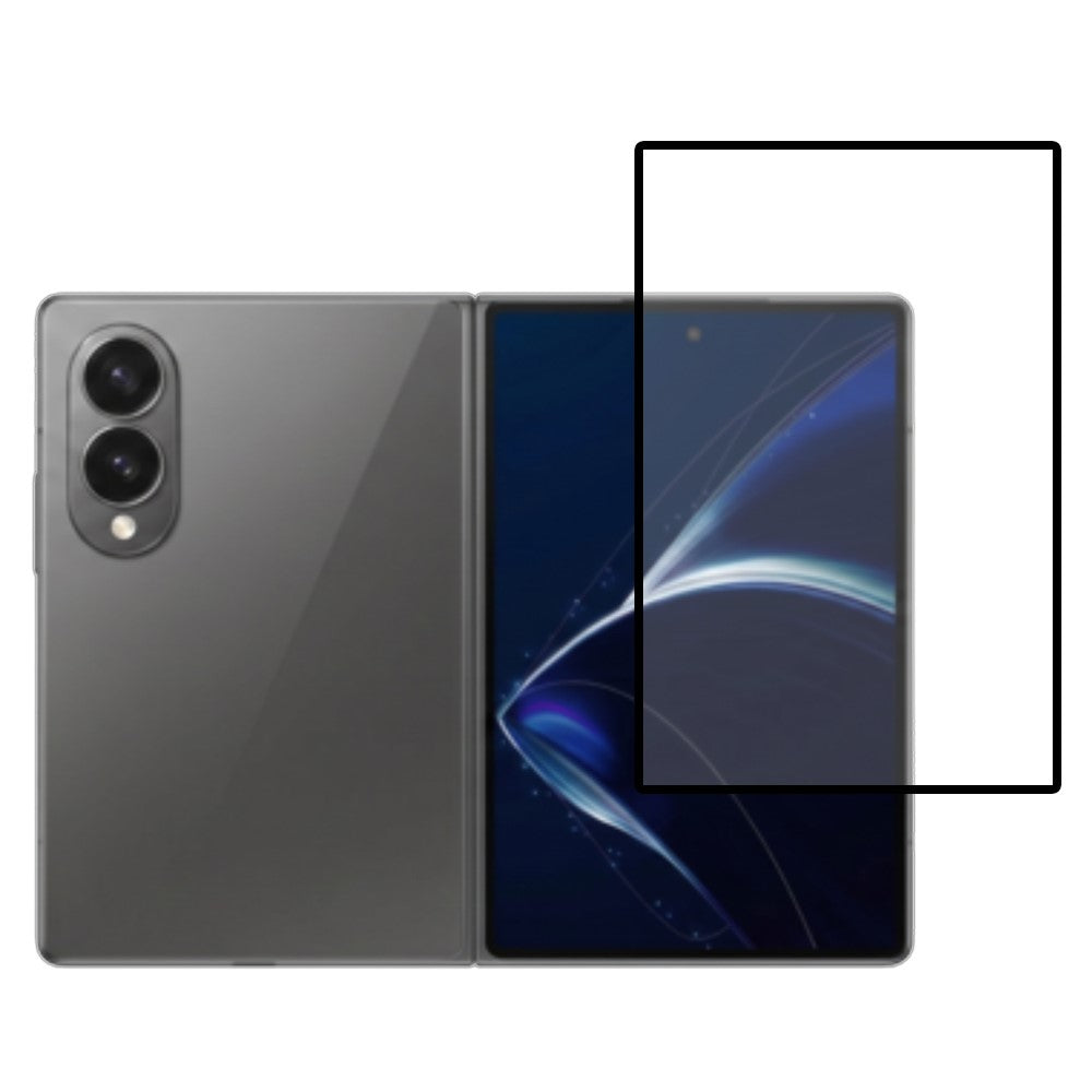 For Samsung Galaxy Z Fold8 Screen Protector Crystal Clear Silk Printing Tempered Glass Outer Screen Film