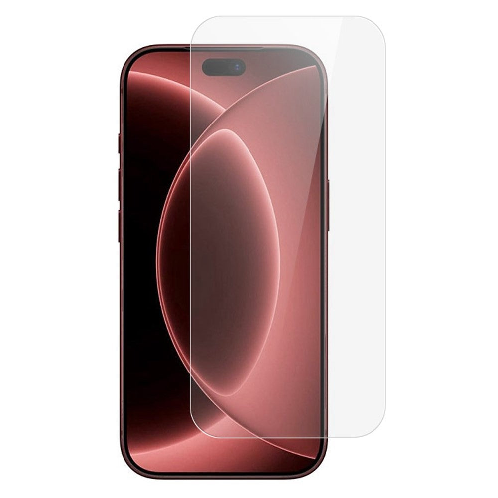 Til iPhone 18 Pro Max / 17 Pro Max Skærmbeskytter 0.3mm Buet Kant Hærdet Glasfilm, Ikke Fuld Dækning