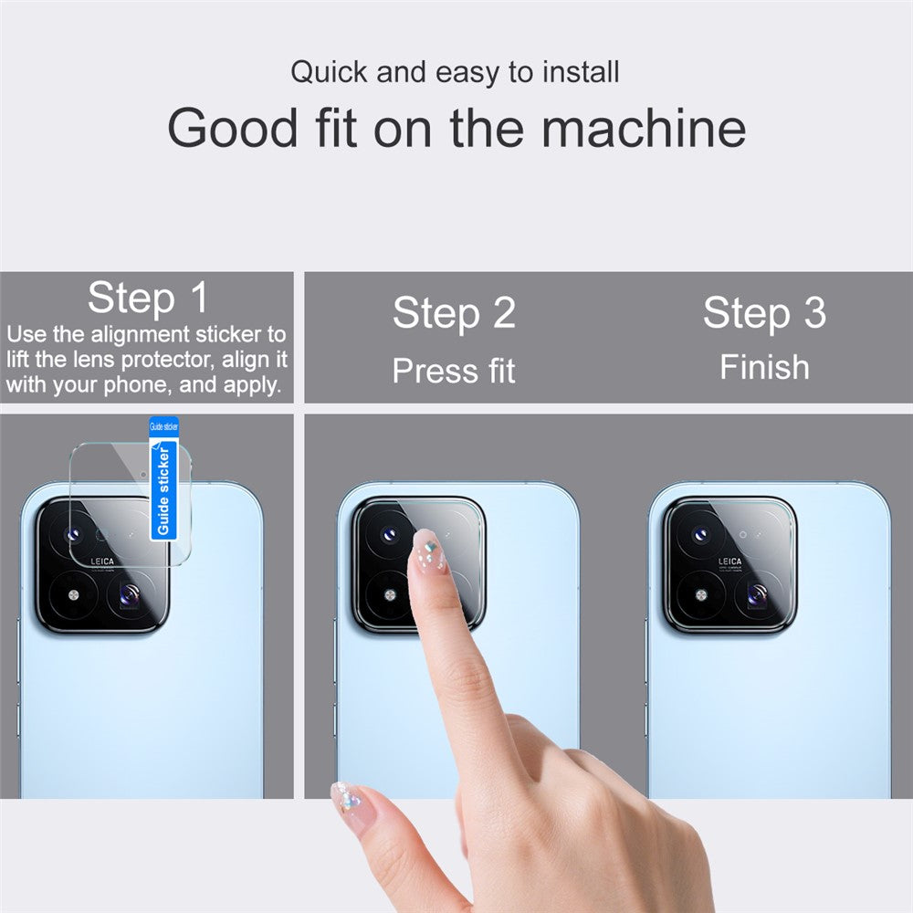 IMAK for Xiaomi 17 Max Camera Lens Protector Slim Tempered Glass Full Coverage Lens Film