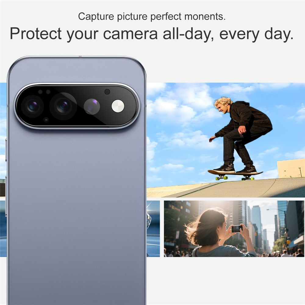 IMAK For Google Pixel 11 Pro Camera Lens Protector Tempered Glass HD Clear Full Cover Lens Film