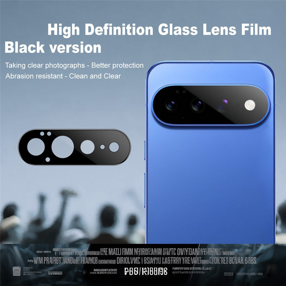 IMAK For Google Pixel 11 Pro XL Camera Lens Protector Tempered Glass HD Clear Full Cover Lens Film