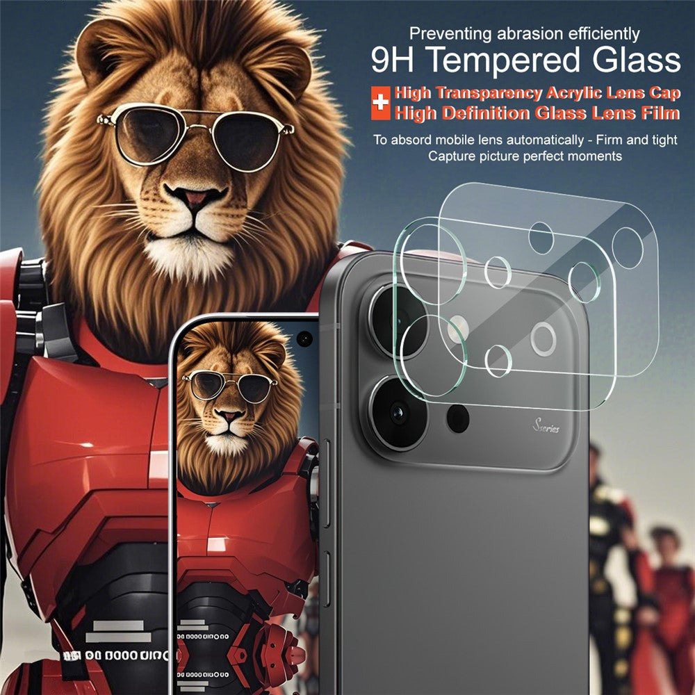 IMAK for vivo S60 Vitality Tempered Glass Full Cover Camera Lens Protector + Acrylic Lens Cap