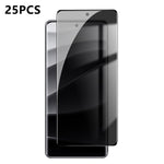 Xiaomi Redmi Note 14 Pro+ 5G 25 st. antispionskärmskydd silkestryck hög aluminium-kiselglas heltäckande anti-fingeravtryck sekretessfilm
