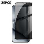 Xiaomi Poco M8 Pro 5G / Xiaomi Redmi Note 15 Pro+ 5G (Global) 25 st. antispionskärmskydd silkestryck hög aluminium-kiselglas heltäckande anti-fingeravtryck sekretessfilm