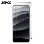 For Xiaomi Redmi Note 14 Pro 5G 25Pcs Full Cover Screen Protector Silk Printing Ultra Clear High Aluminium-silicon Glass Film
