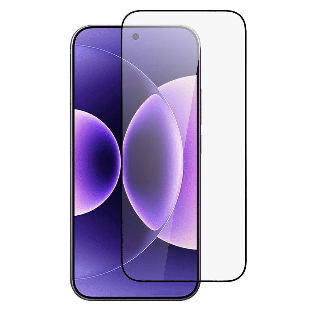 For Xiaomi 17 Pro Max HD Full Screen Protector Anti-Reflective Tempered Glass Film (Fingerprint Unlock)