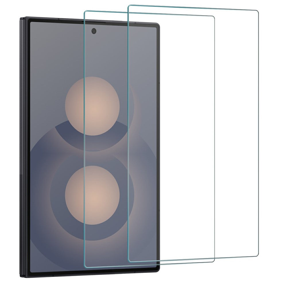 NORTHJO A+ 2Pcs For Samsung Galaxy Z Fold8 Tempered Glass Screen Protector 0.3mm 2.5D HD Film (NOT Complete Covering)