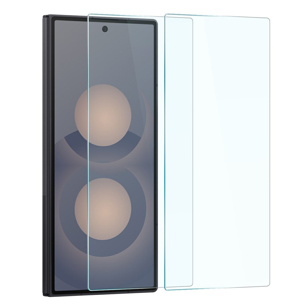 NORTHJO A+ 2Pcs For Samsung Galaxy Z Fold8 Ultra Tempered Glass Screen Protector 0.3mm 2.5D HD Film (NOT Complete Covering)