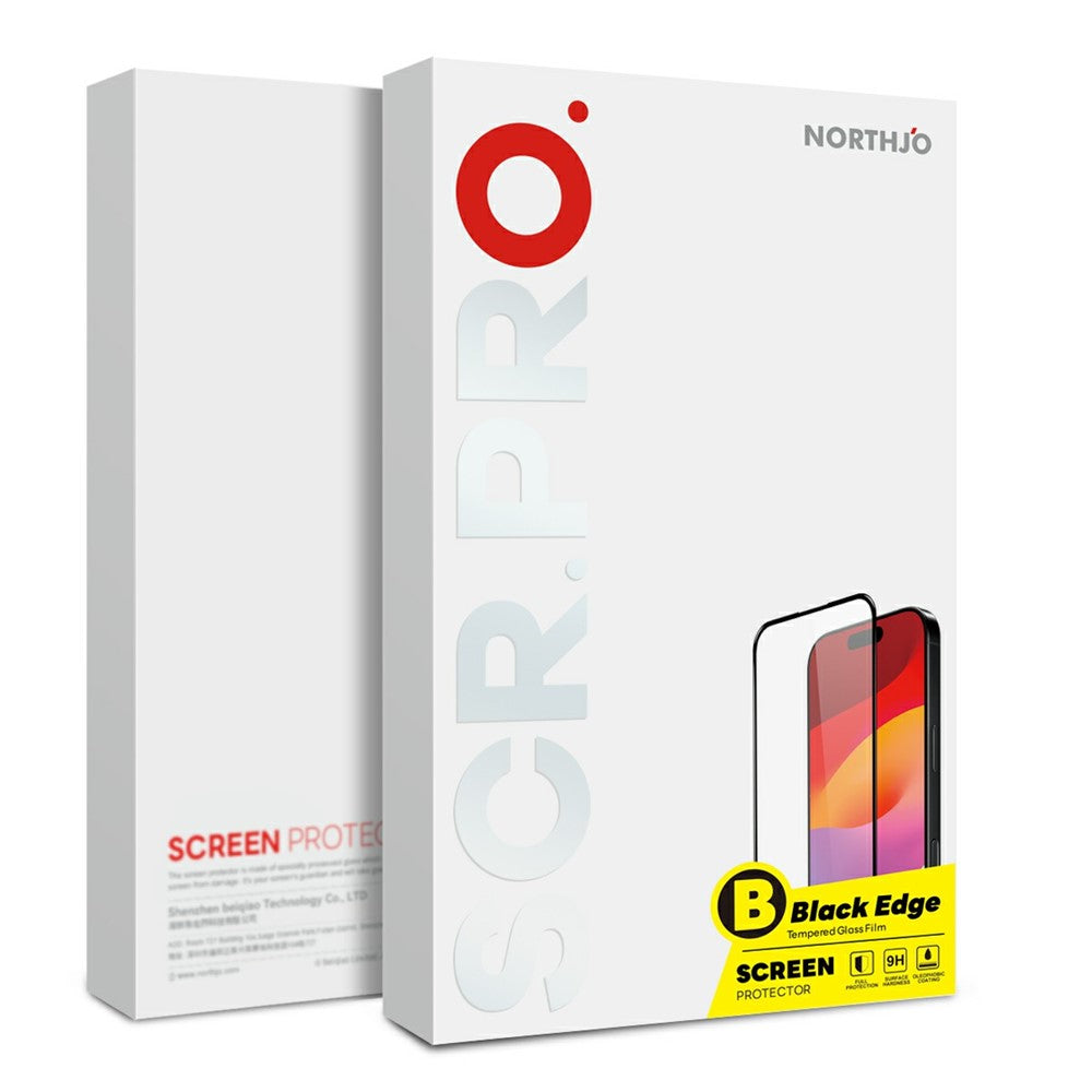 NORTHJO 2Pcs A+ For Samsung Galaxy Z Fold7 5G Screen Protector Full Coverage 0.3mm 2.5D High Aluminum-silicon Glass Silk Printing Film
