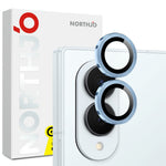 NORTHJO 1 Set For Samsung Galaxy Z Fold8 Tempered Glass Camera Lens Film CD Veins Metal Ring Lens Guard (Complete Coverage)