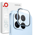 NORTHJO 1 Set For Xiaomi 17T  /  17T Pro Tempered Glass Camera Lens Film CD Veins Metal Ring Lens Guard (Complete Coverage)