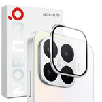 NORTHJO 1 Set For Xiaomi 17T  /  17T Pro Tempered Glass Camera Lens Film CD Veins Metal Ring Lens Guard (Complete Coverage)