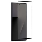 NORTHJO A+ til Samsung Galaxy Z Fold7 5G Fuld Skærmbeskytter Højaluminiums-Silikonefilm 0,3 mm 2.5D Sort Kant Silketryk