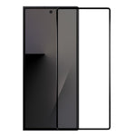 NORTHJO A+ til Samsung Galaxy Z Fold7 5G Fuld Skærmbeskytter Højaluminiums-Silikonefilm 0,3 mm 2.5D Sort Kant Silketryk