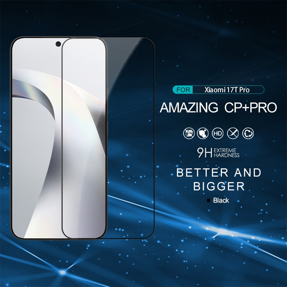 NILLKIN CP+PRO For Xiaomi 17T Pro Screen Protector Ultra Clear AGC Glass Film