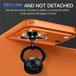 For iPhone 17 Pro Max 1Set Camera Lens Protector Tempered Glass+Metal Ring Rhinestone Lens Film